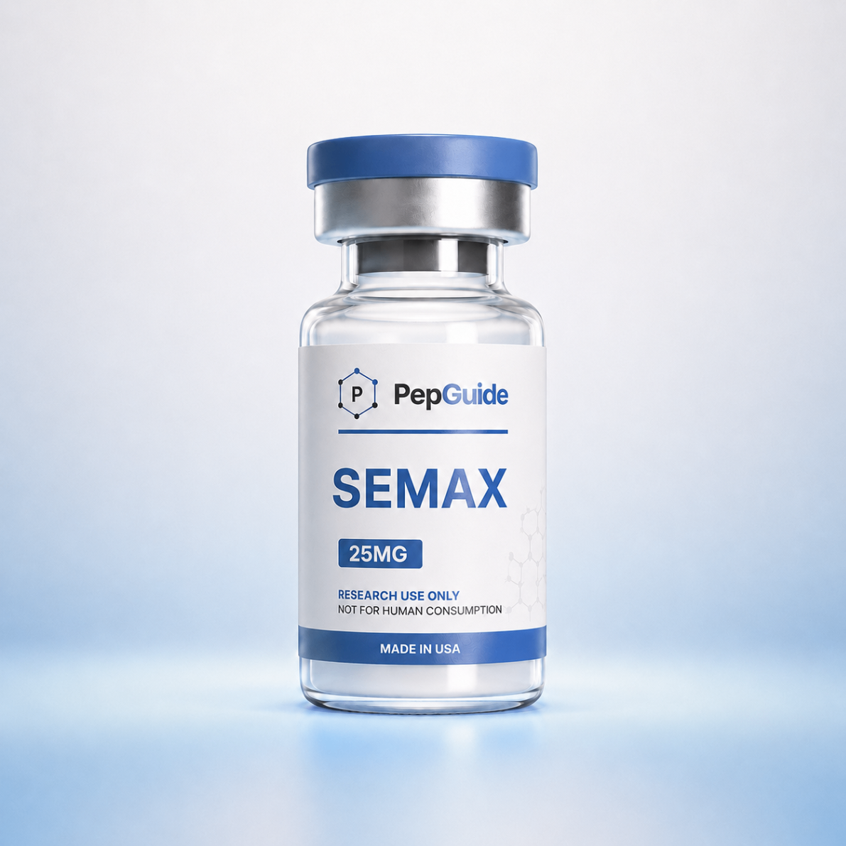 PepGuide Semax 25 mg research vial